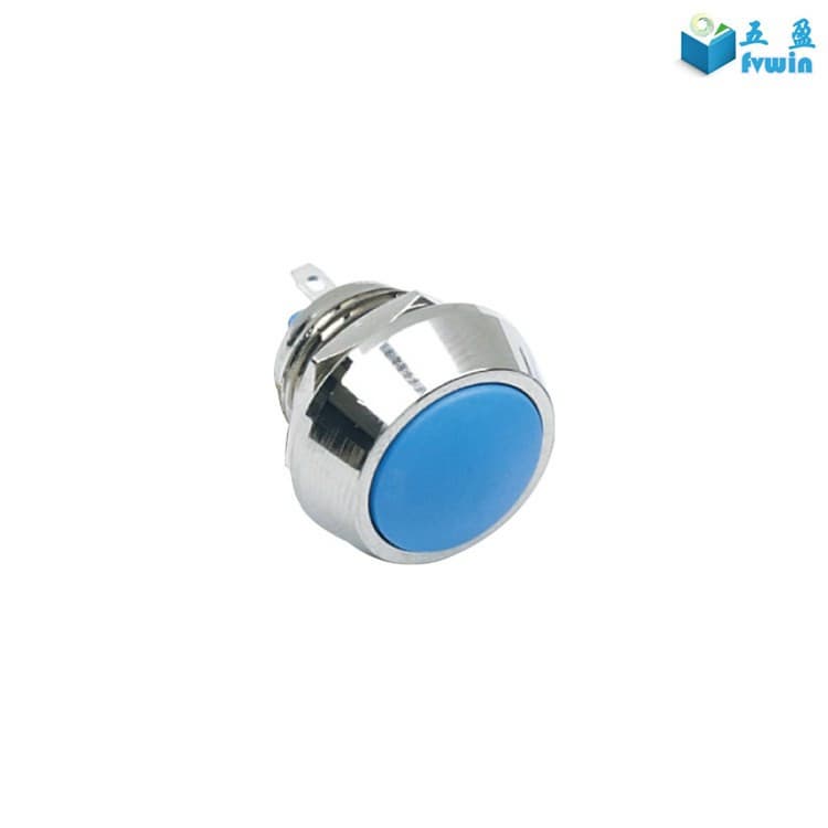 12mm led metal push button switch